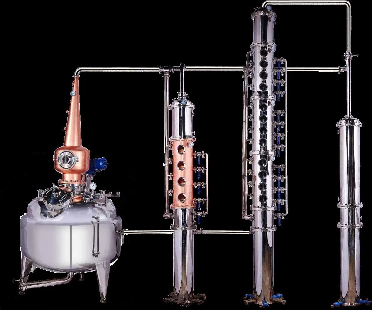 200 Gallon (800L) Whiskey Vodka Still | Olympic Distillers